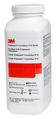 3m? rappaport-vassilidias r10培養(yǎng)基 bp0288500，500 g，1件裝