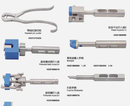 膝關節(jié)手術工具knee joint instruments