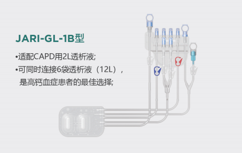 杰瑞一次性使用腹膜透析機(jī)管路jari-gl-1b